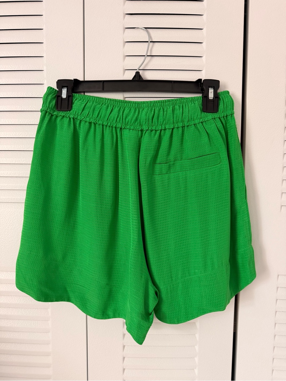 GANNI Green Ripstop Drawstring Shorts - Picture 6 of 8